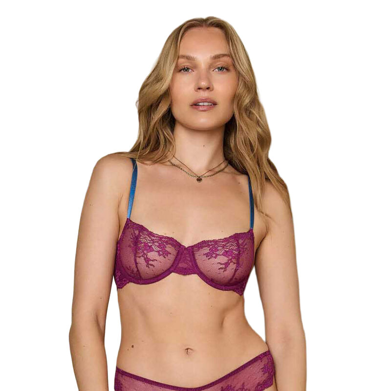 Dora Larsen Odette Floral Lace Underwire Bra image number 0